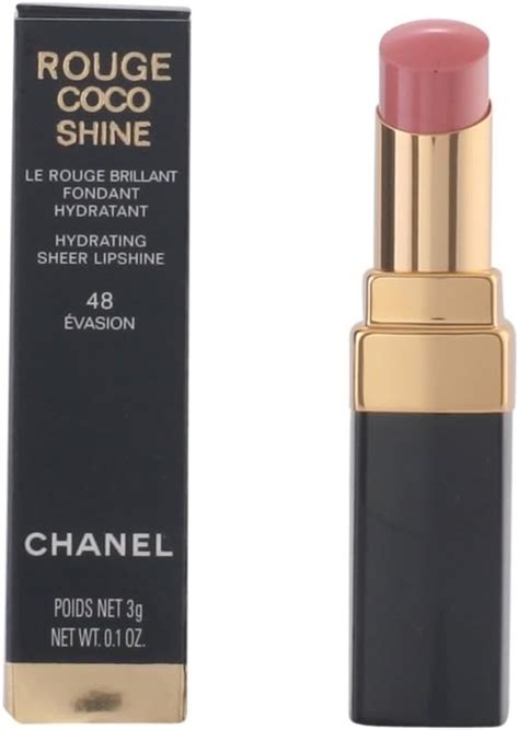 chanel lipstick 48 evasion|Chanel Rouge Coco Shine Hydrating Sheer Lipshine .